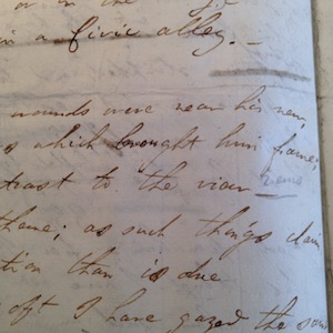 Fair copy of Don Juan Canto V by kind permission of John Murray